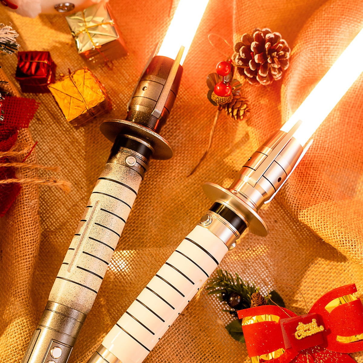 Rapierificsaber Lightsaber Shin Hati SH Light Saber Combat Lightsaber Dueling Pogo Core Wethered Hilt 32CM