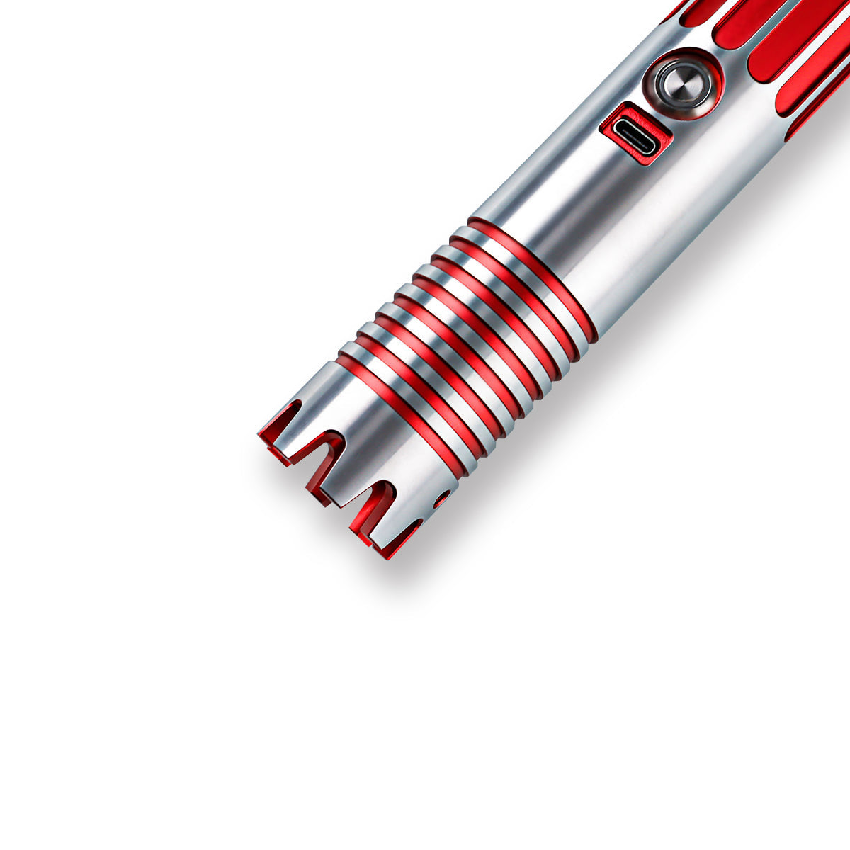 Rapierificsaber Lightsaber HX Series Red Light Saber Bluetooth Xenopixel 3.0 Hilt 26CM