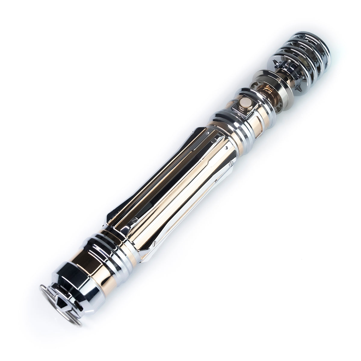 Rapierificsaber Lightsaber Leia Organa Princess Lightsaber Blue Force FX Dueling Bluetooth Pogo Core Hilt 28CM