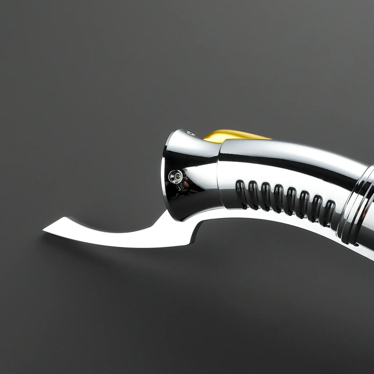 Rapierificrsaber Count Dooku Red Light Saber Xenopixel V3 Core Proffie2.2 Curved Hilt 32CM
