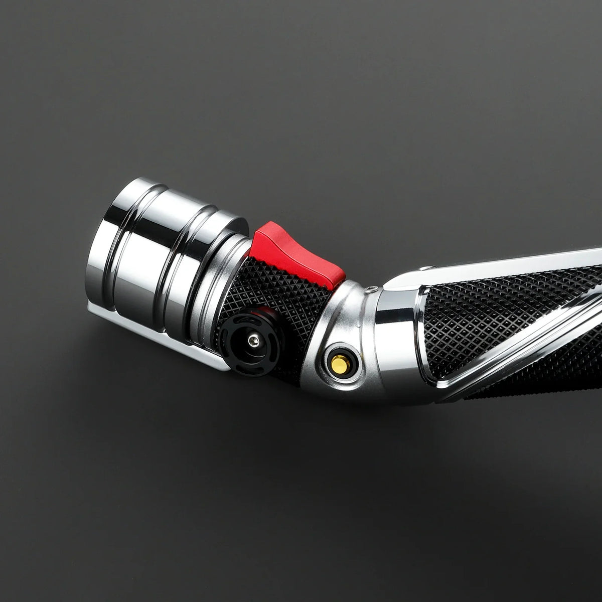 Rapierificrsaber Count Dooku Red Light Saber Xenopixel V3 Core Proffie2.2 Curved Hilt 32CM