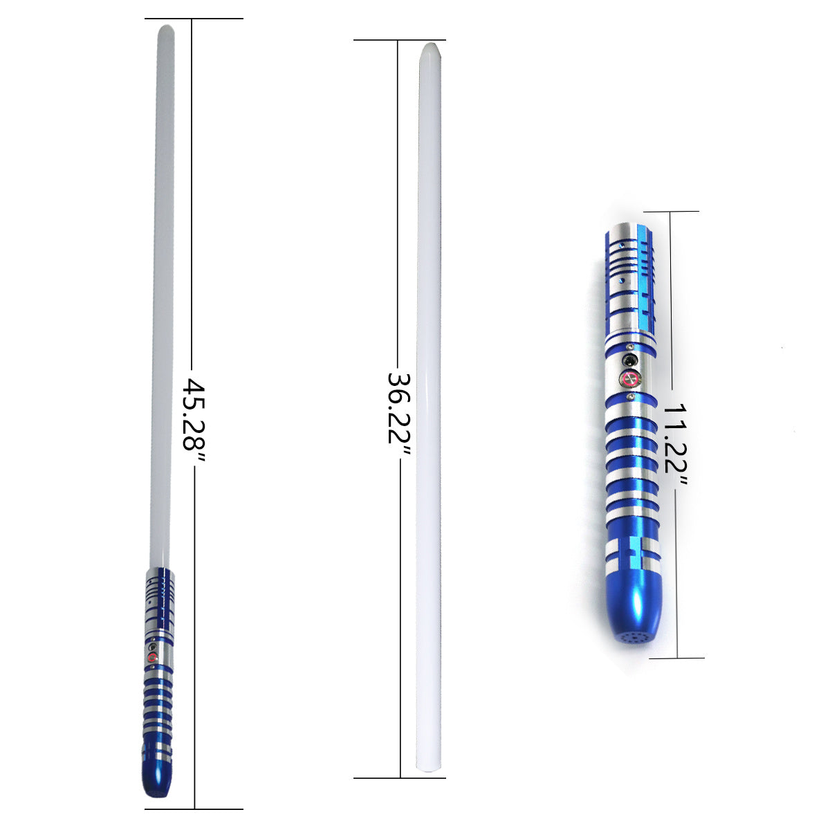 Rapierificsaber Lightsaber Combat Heavy Dueling FX Light Saber Xenopixel V3 Kit Hilt 28CM