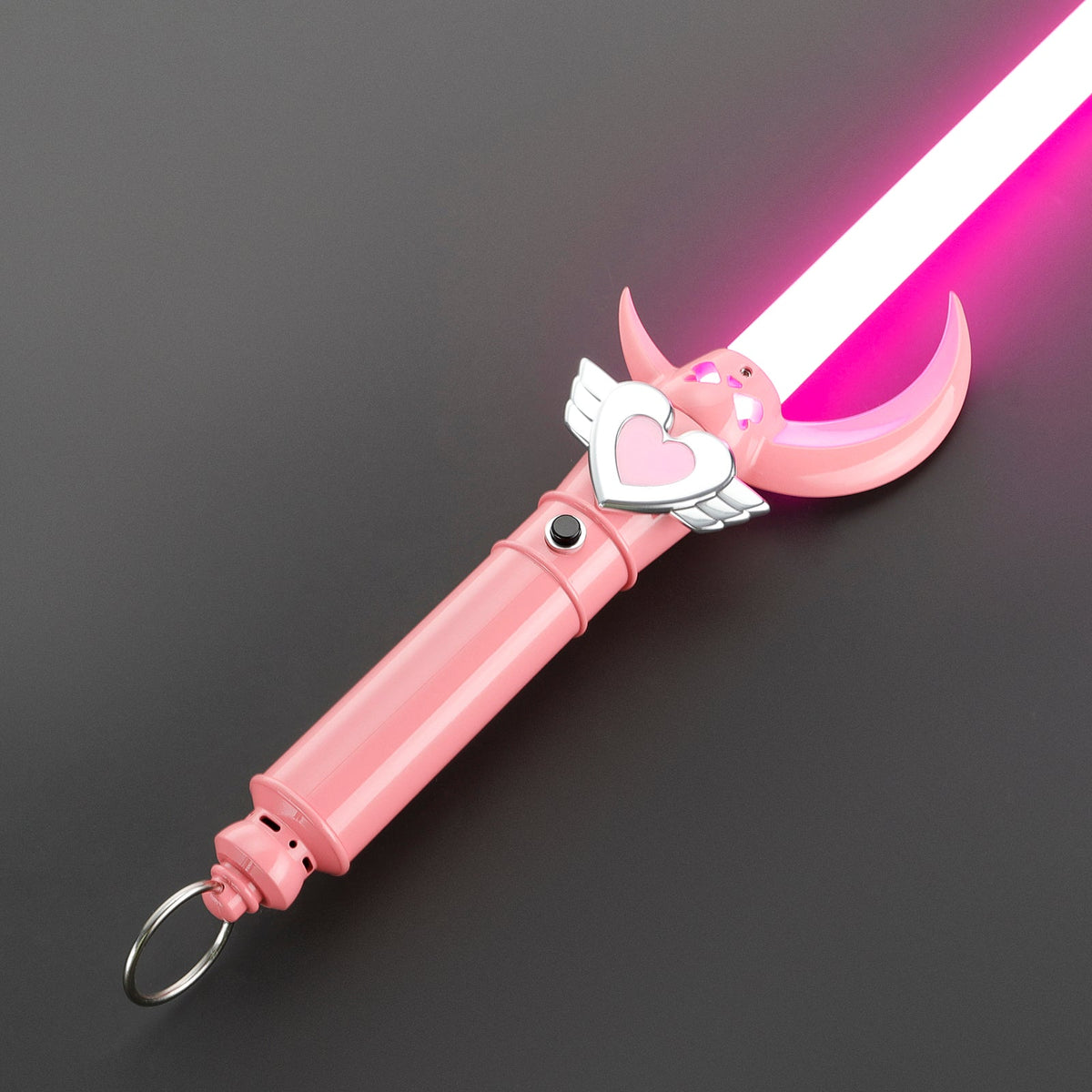Rapierificsaber Lightsaber Custom Sailor Moon Light Saber Force Heavy Dueling Hilt 28.7CM