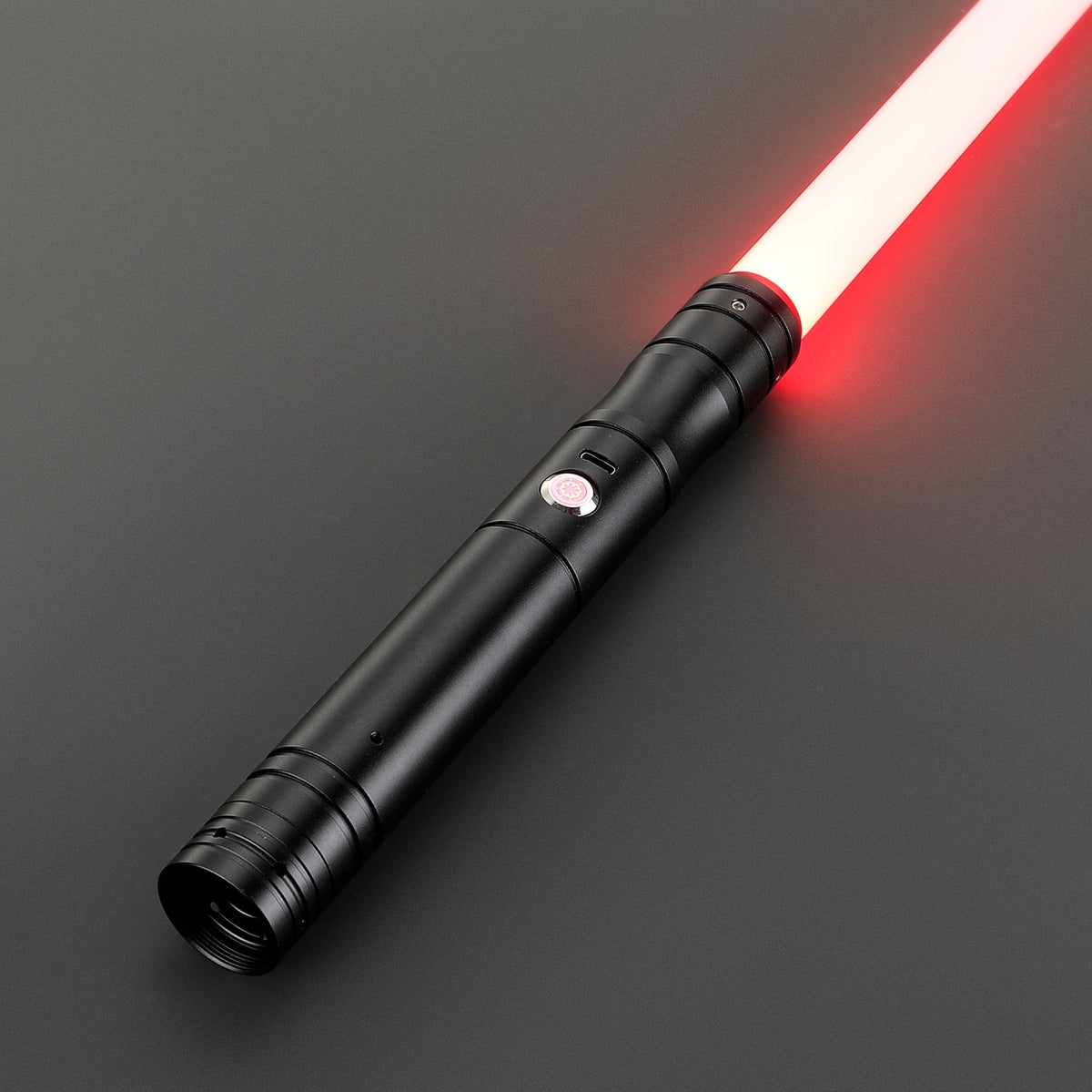 Rapierificsaber Affordable Black LightSaber Apprentice Saber Hilt 23.7CM