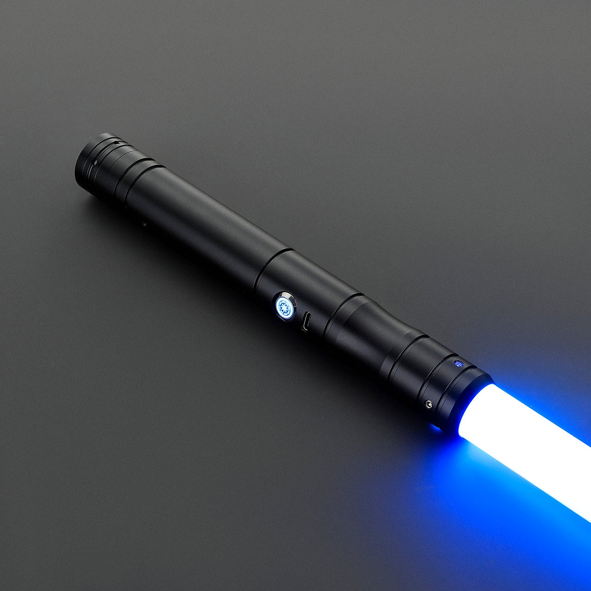 Rapierificsaber Affordable Black LightSaber Apprentice Saber Hilt 23.7CM