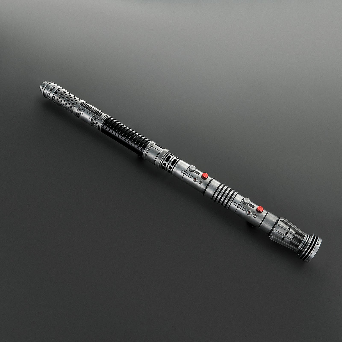Rapierificsaber Lightsaber Maul & Ventress Light Saber Splitable Double Blades Weathered Hilt 63.5CM