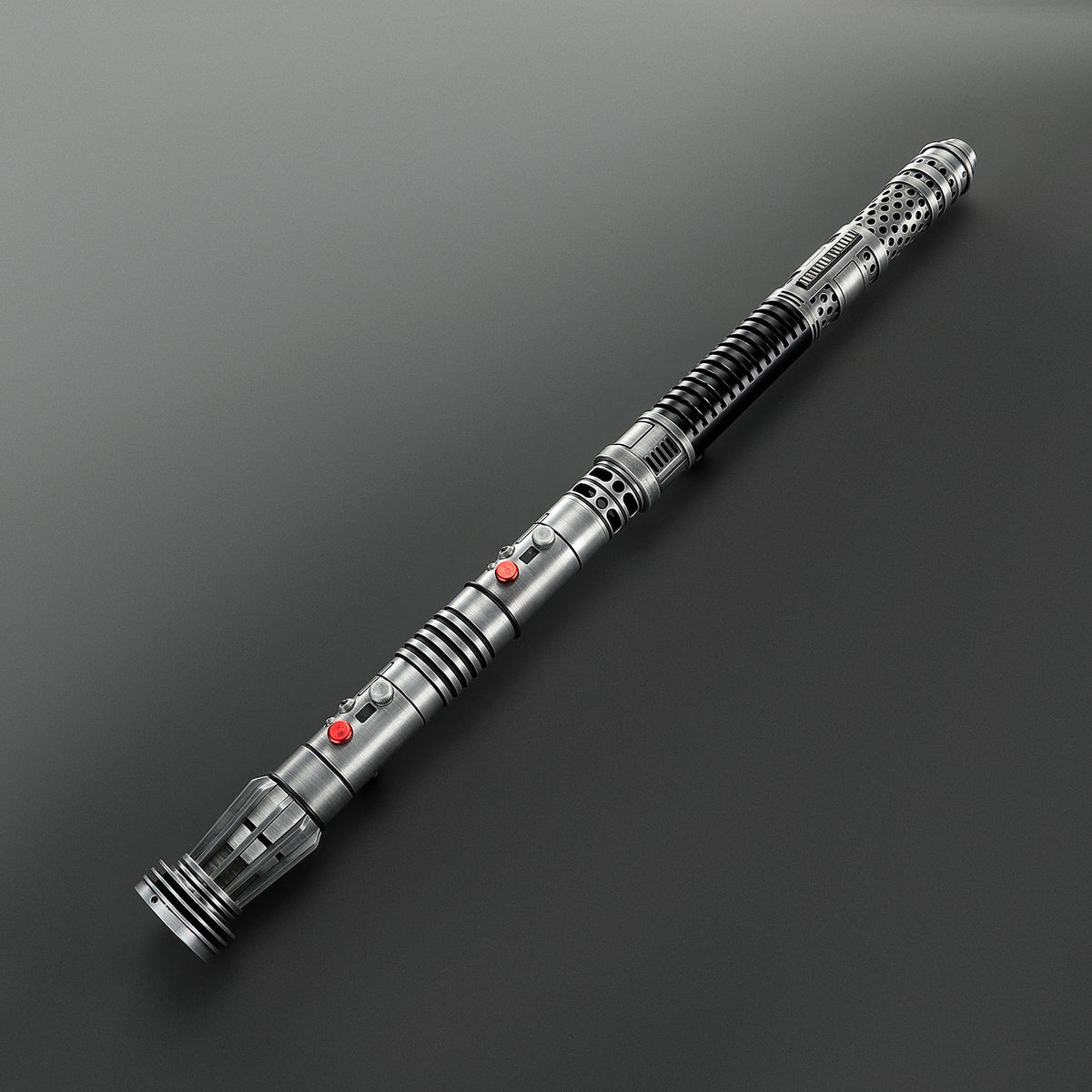 Rapierificsaber Lightsaber Maul & Ventress Light Saber Splitable Double Blades Weathered Hilt 63.5CM