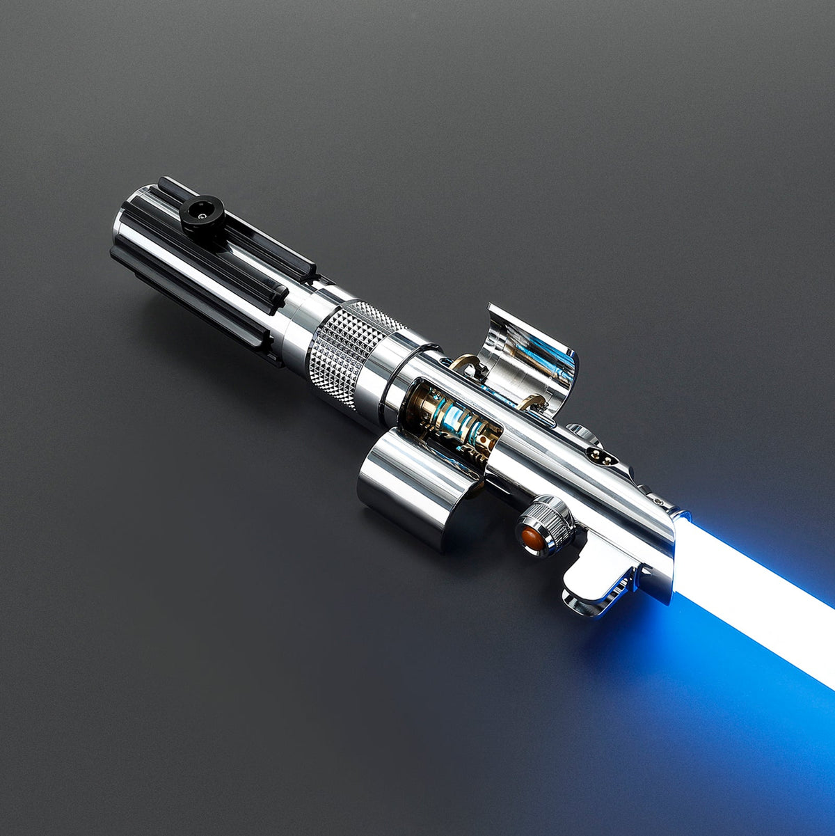 Rapierificsaber Lightsaber Ani Skywalker Lightsaber Crystal EP3 Xenopixel Pogo Core Bluetooth Hilt 28.3CM
