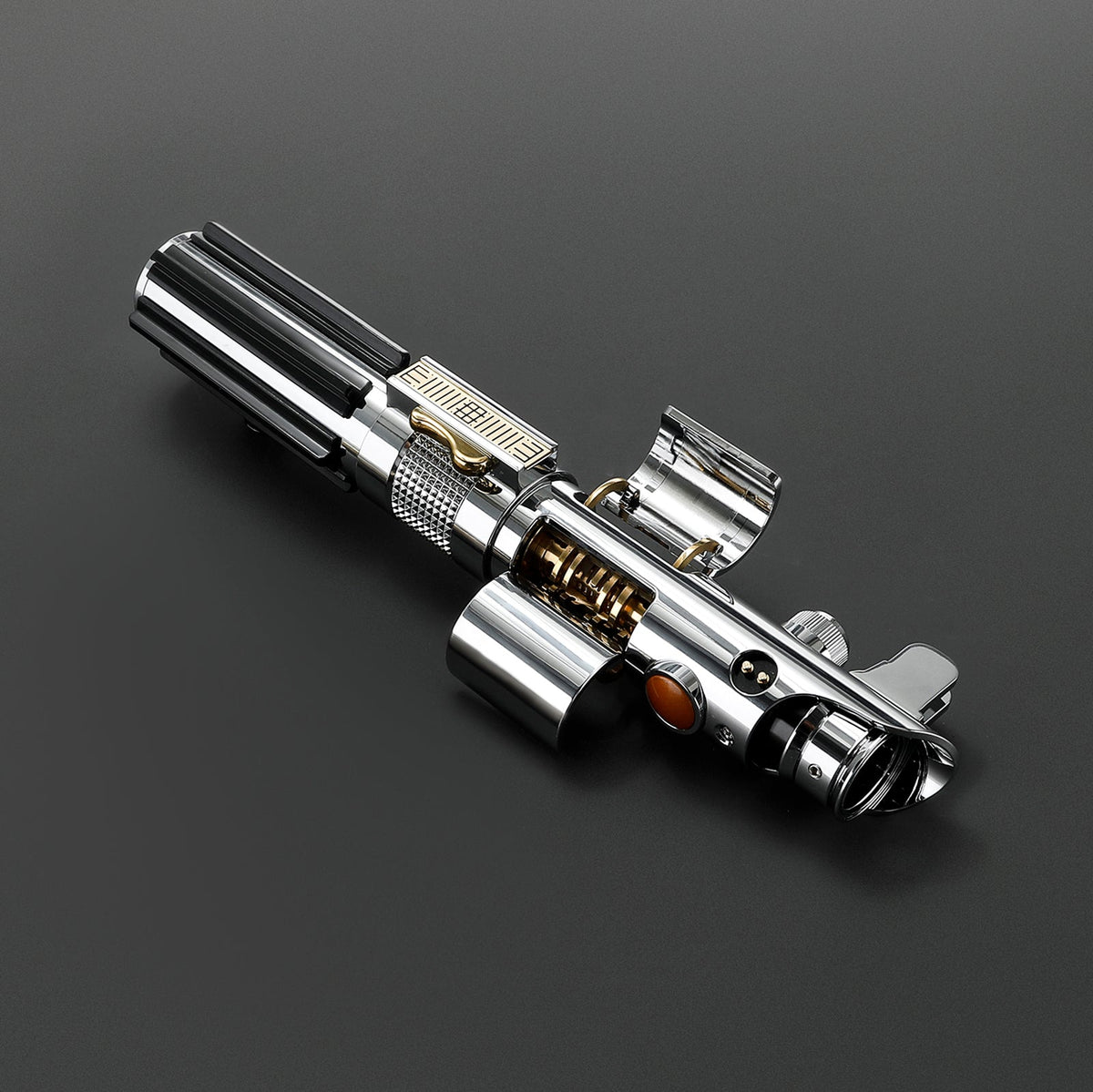 Rapierificsaber Lightsaber Ani Skywalker Lightsaber Crystal EP3 Xenopixel Pogo Core Bluetooth Hilt 28.3CM