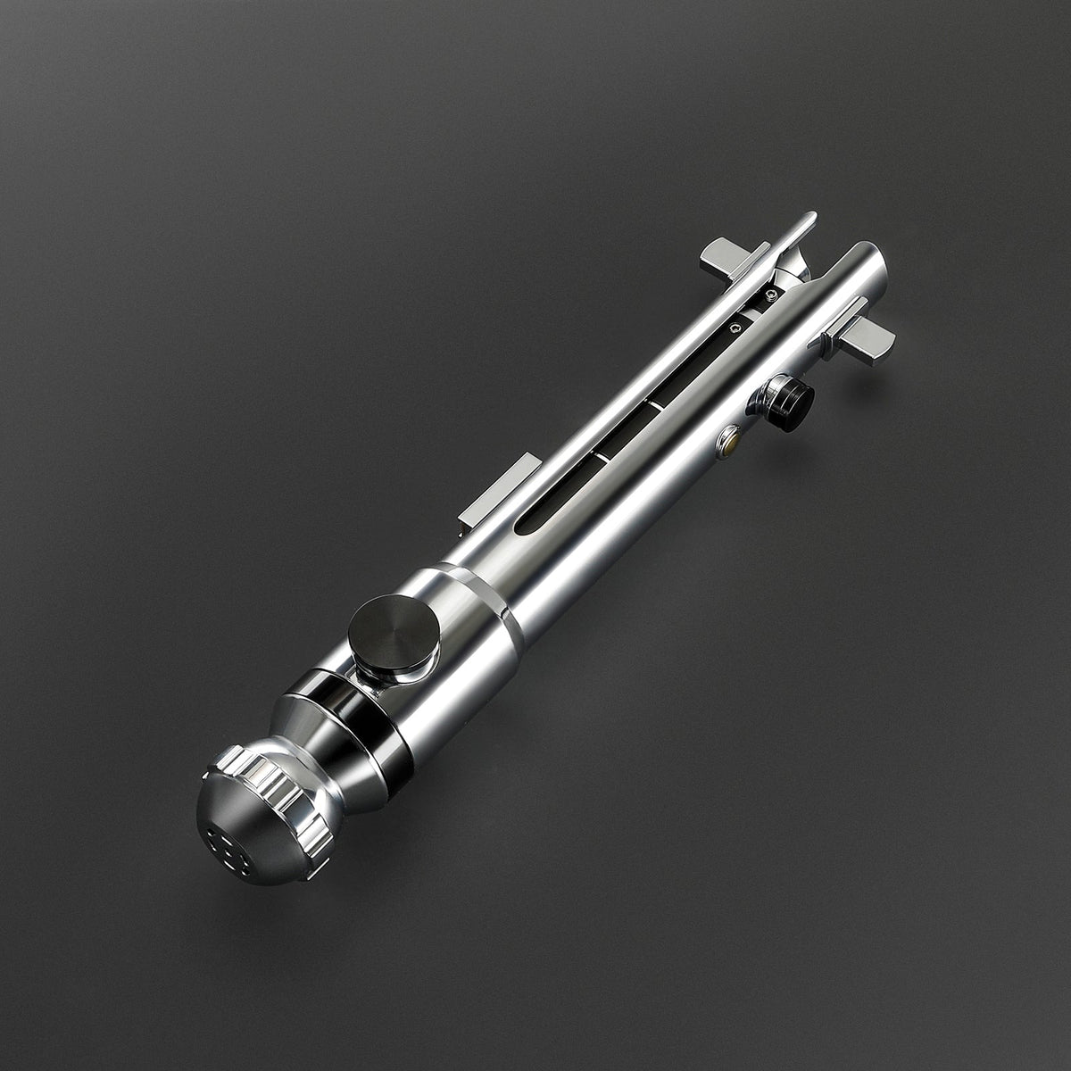 Rapierificsaber Lightsaber Ahsoka Variant Saber Two Electroplating Hilts White Lightsaber Bluetooth Double Blades
