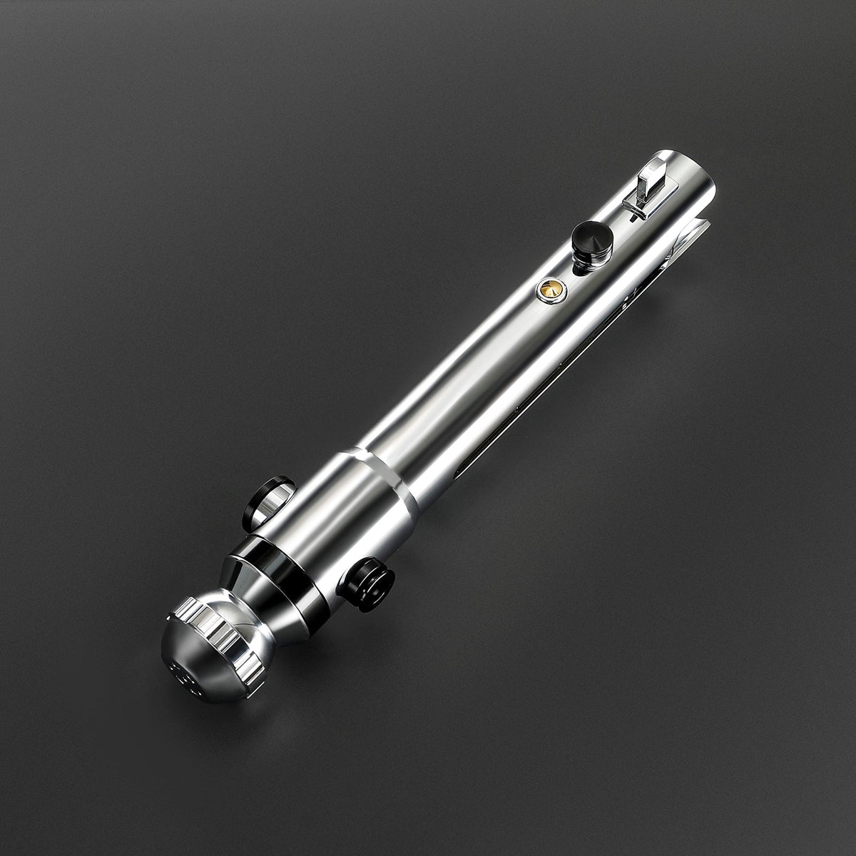 Rapierificsaber Lightsaber Ahsoka Variant Saber Two Electroplating Hilts White Lightsaber Bluetooth Double Blades