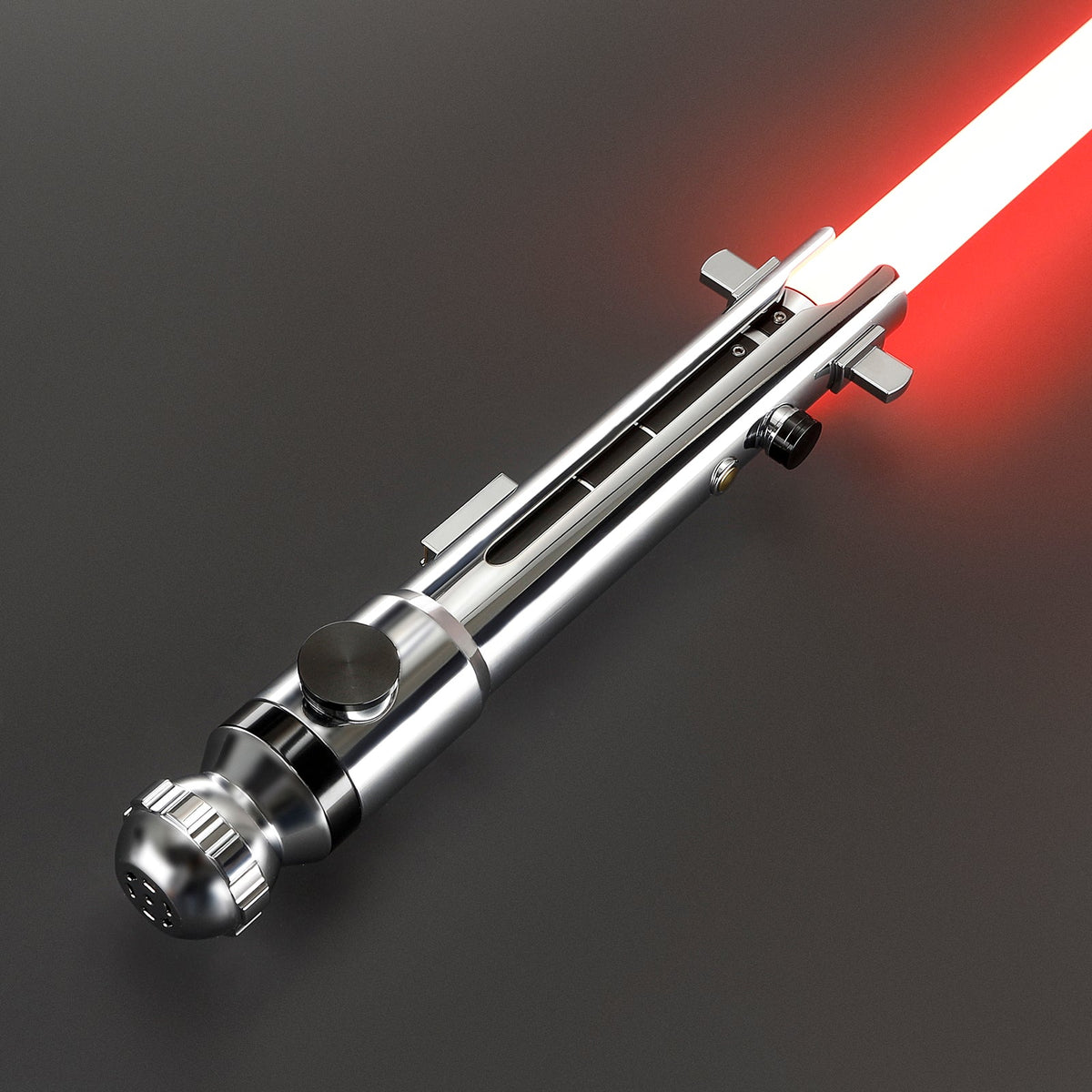 Rapierificsaber Lightsaber Ahsoka Variant Saber Two Electroplating Hilts White Lightsaber Bluetooth Double Blades