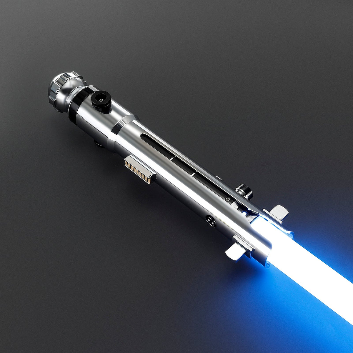 Rapierificsaber Lightsaber Ahsoka Variant Saber Two Electroplating Hilts White Lightsaber Bluetooth Double Blades