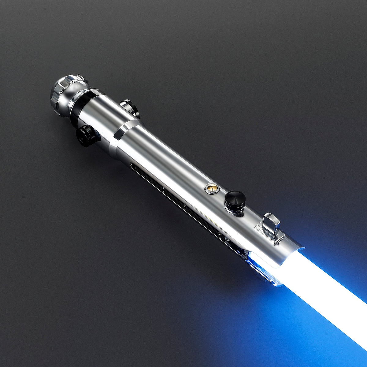 Rapierificsaber Lightsaber Ahsoka Variant Saber Two Electroplating Hilts White Lightsaber Bluetooth Double Blades
