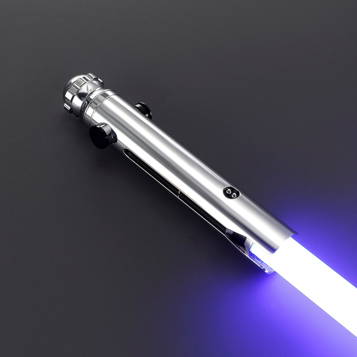 Rapierificsaber Lightsaber Ahsoka Variant Saber Two Electroplating Hilts White Lightsaber Bluetooth Double Blades