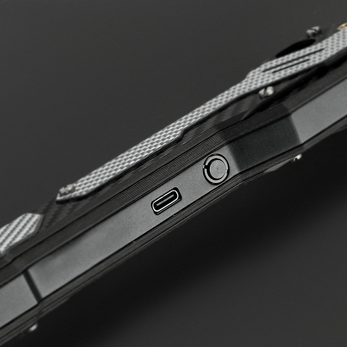 Rapierificsaber Powerful Heavy Dueling Light Sword XenoPixel Light Carbon Fiber Hilt 27CM