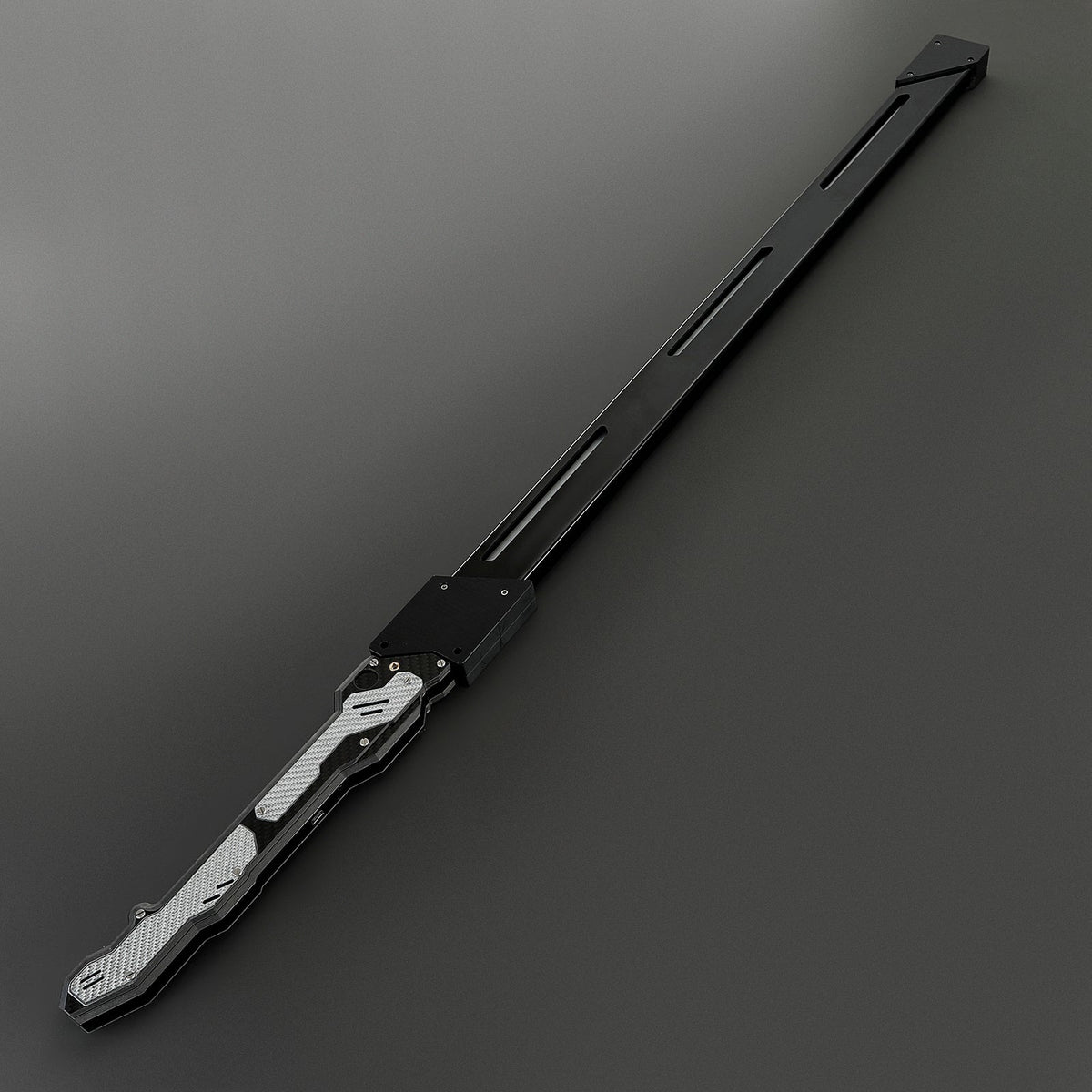 Rapierificsaber Powerful Heavy Dueling Light Sword XenoPixel Light Carbon Fiber Hilt 27CM