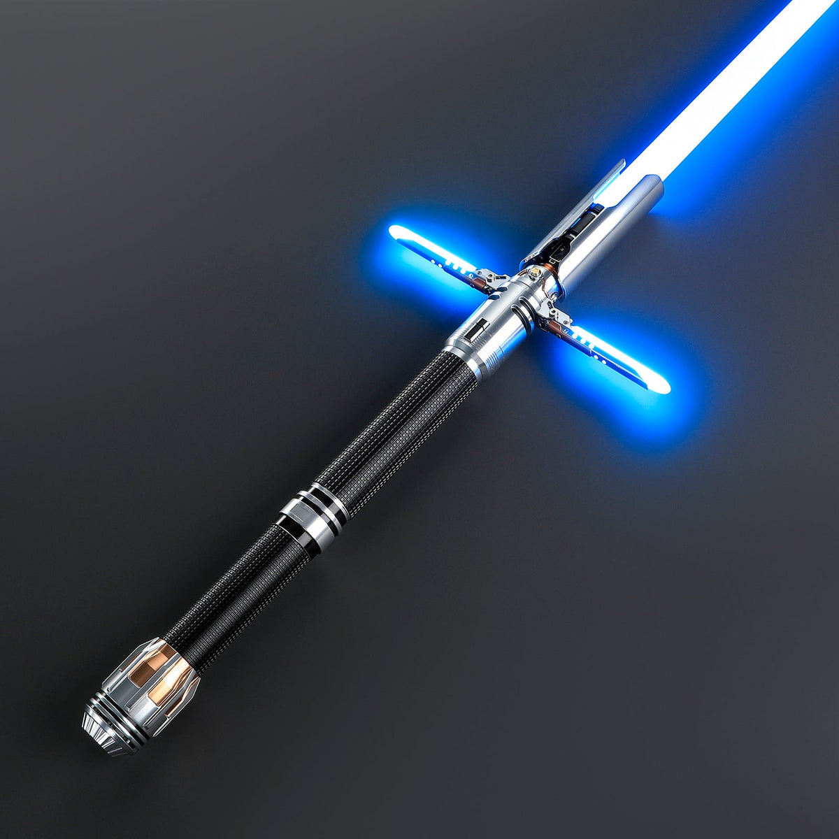 Rapierificsaber Lightsaber Kestis Cross Guard Saber Xenopixel V3 Pogo Core Hilt 52.5CM