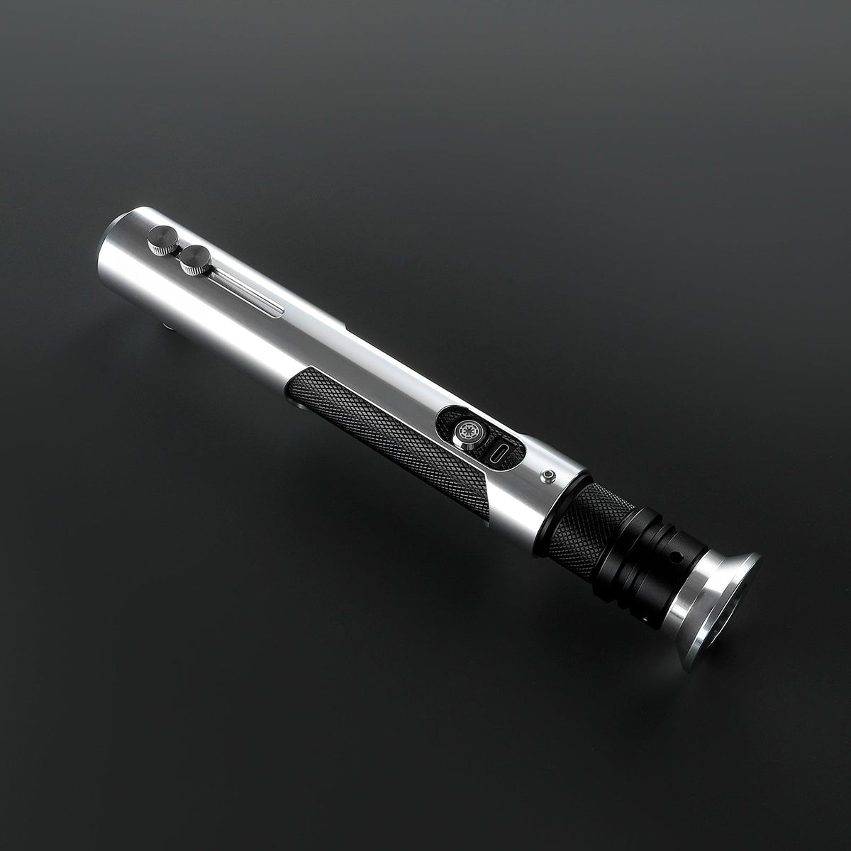 Rapierificsaber Lightsaber Custom XRGB3.0 XENO3.0 Silver Saber Hilt 28.2CM