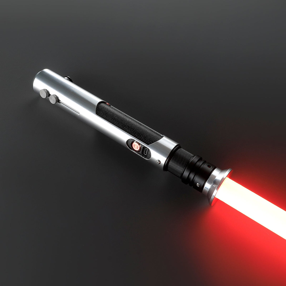 Rapierificsaber Lightsaber Custom XRGB3.0 XENO3.0 Silver Saber Hilt 28.2CM
