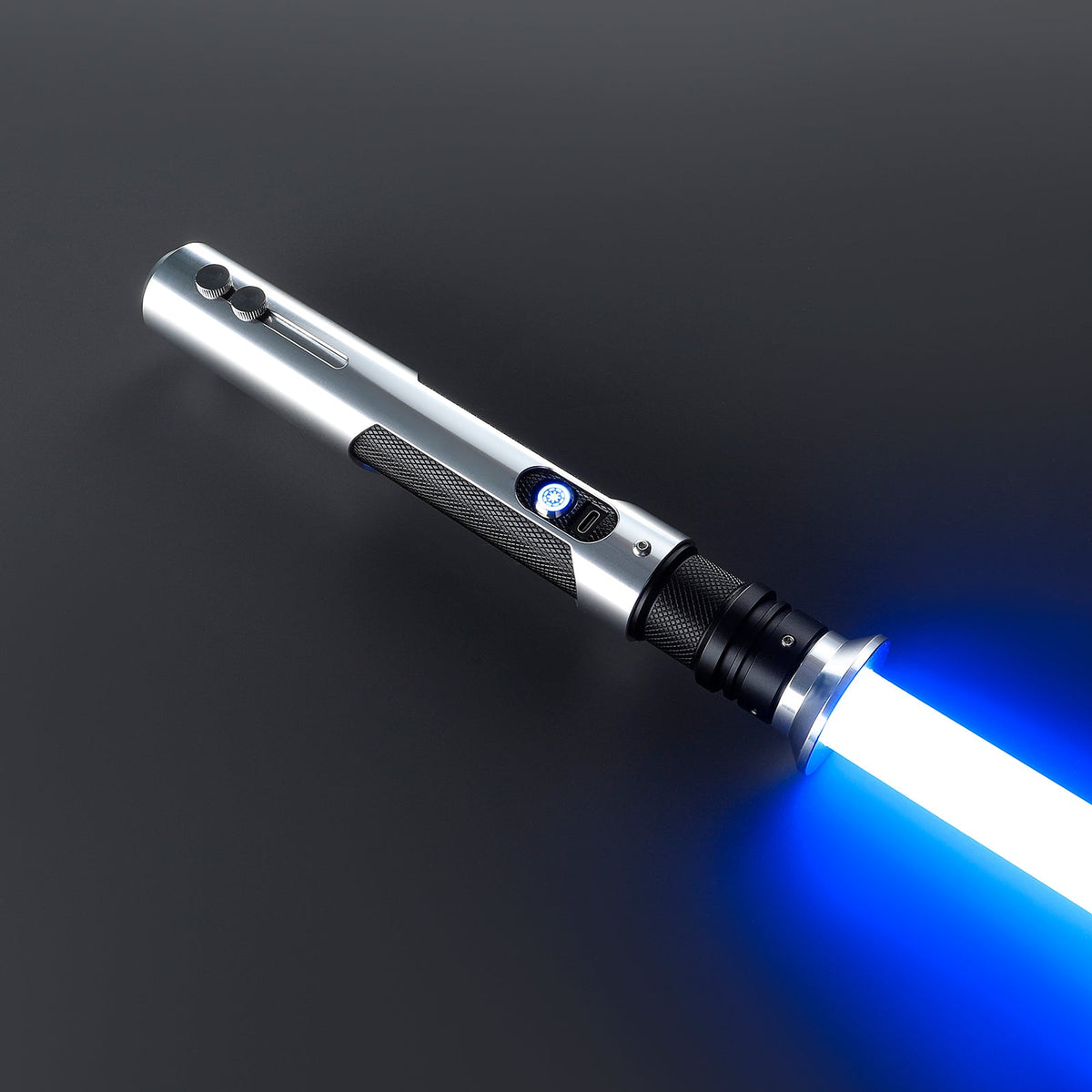 Rapierificsaber Lightsaber Custom XRGB3.0 XENO3.0 Silver Saber Hilt 28.2CM