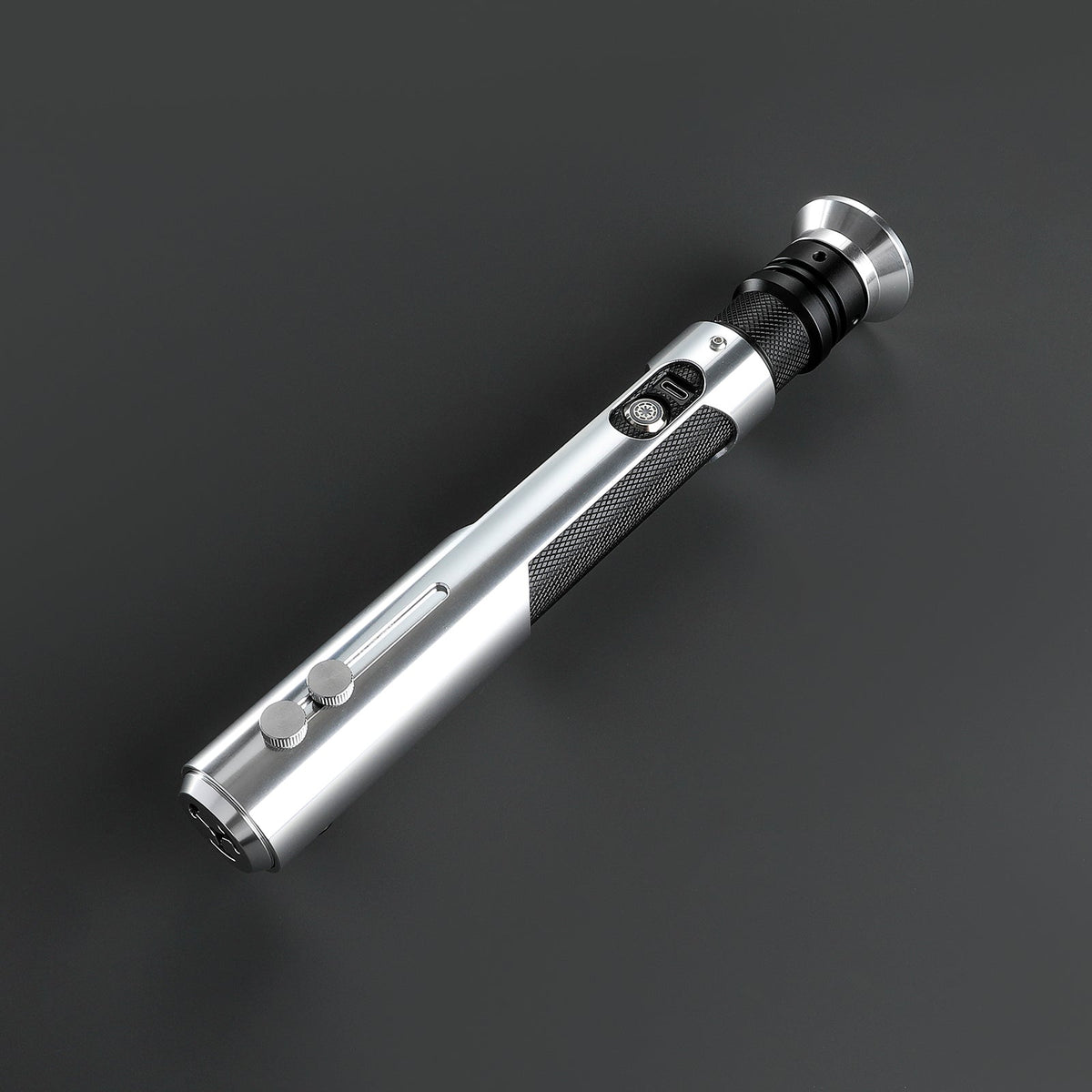 Rapierificsaber Lightsaber Custom XRGB3.0 XENO3.0 Silver Saber Hilt 28.2CM