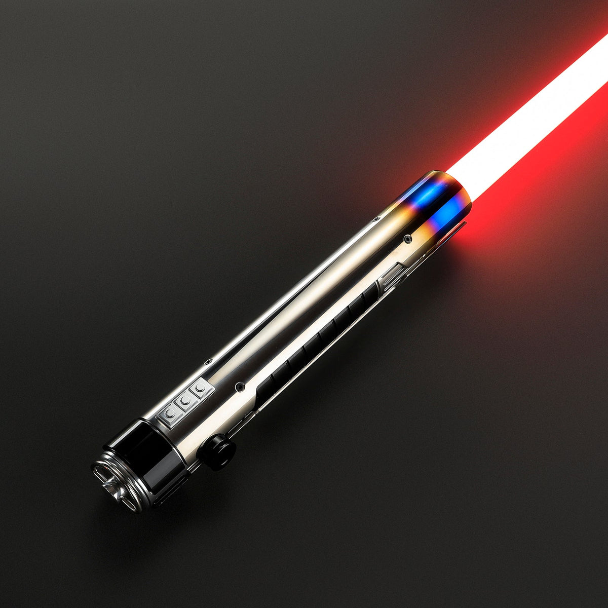 Rapierificsaber Lightsaber The Acolyte Human  Jed Master SOL Light Saber Pogo Core Metal Hilt 25.1CM