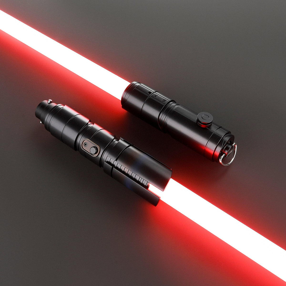 Rapierificsaber Lightsaber Inspired by The Strangers Qimir Red Blade Saber