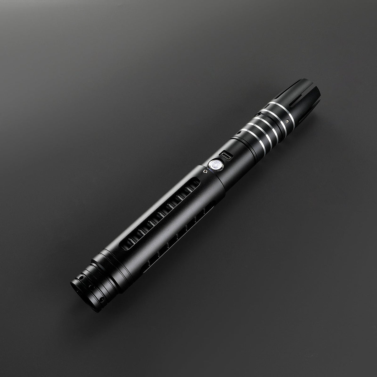 Rapierificsaber Lightsaber Dual Tone Light Saber Infinite Color Chaging with 34 Sound Fonts Hilt 28.8CM