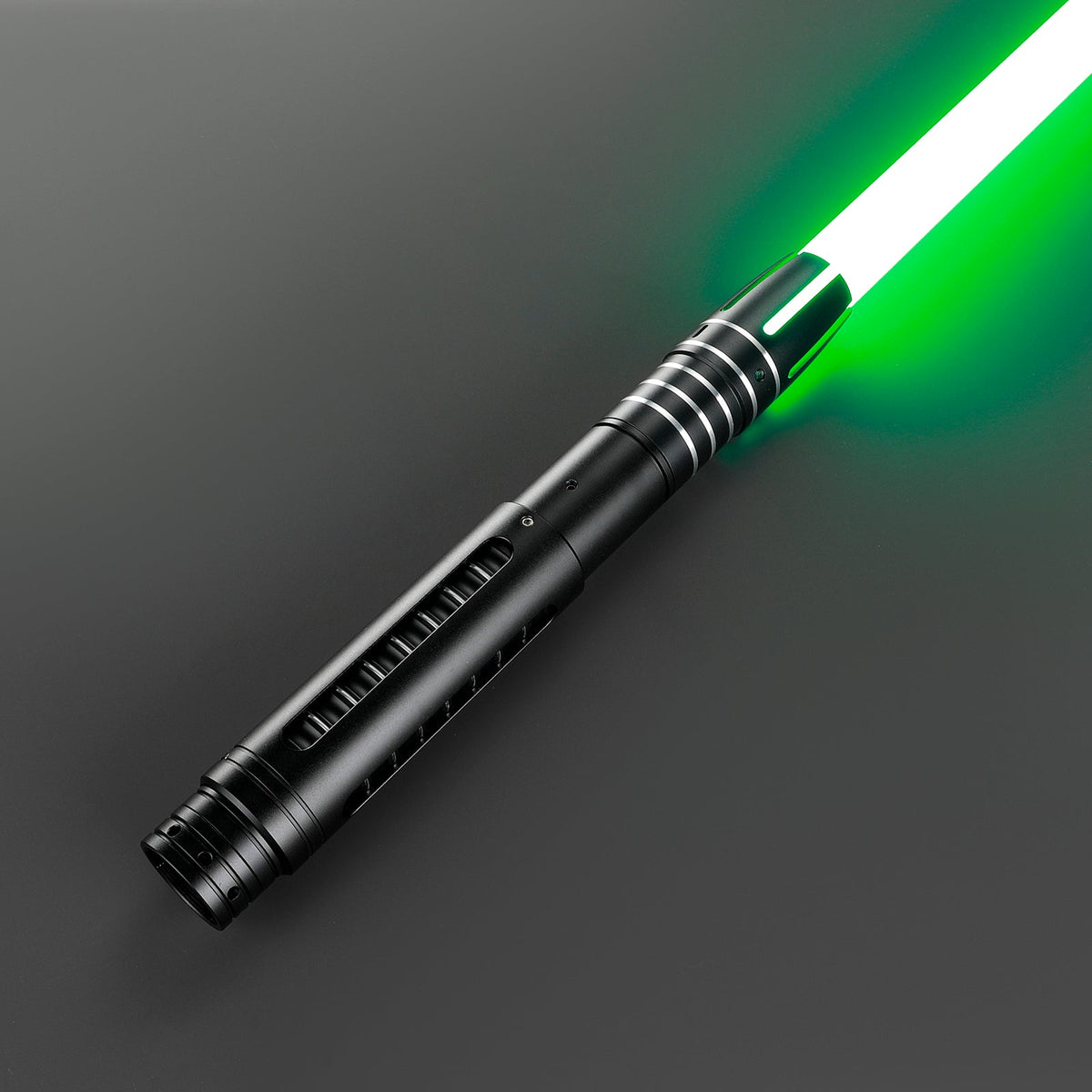 Rapierificsaber Lightsaber Dual Tone Light Saber Infinite Color Chaging with 34 Sound Fonts Hilt 28.8CM