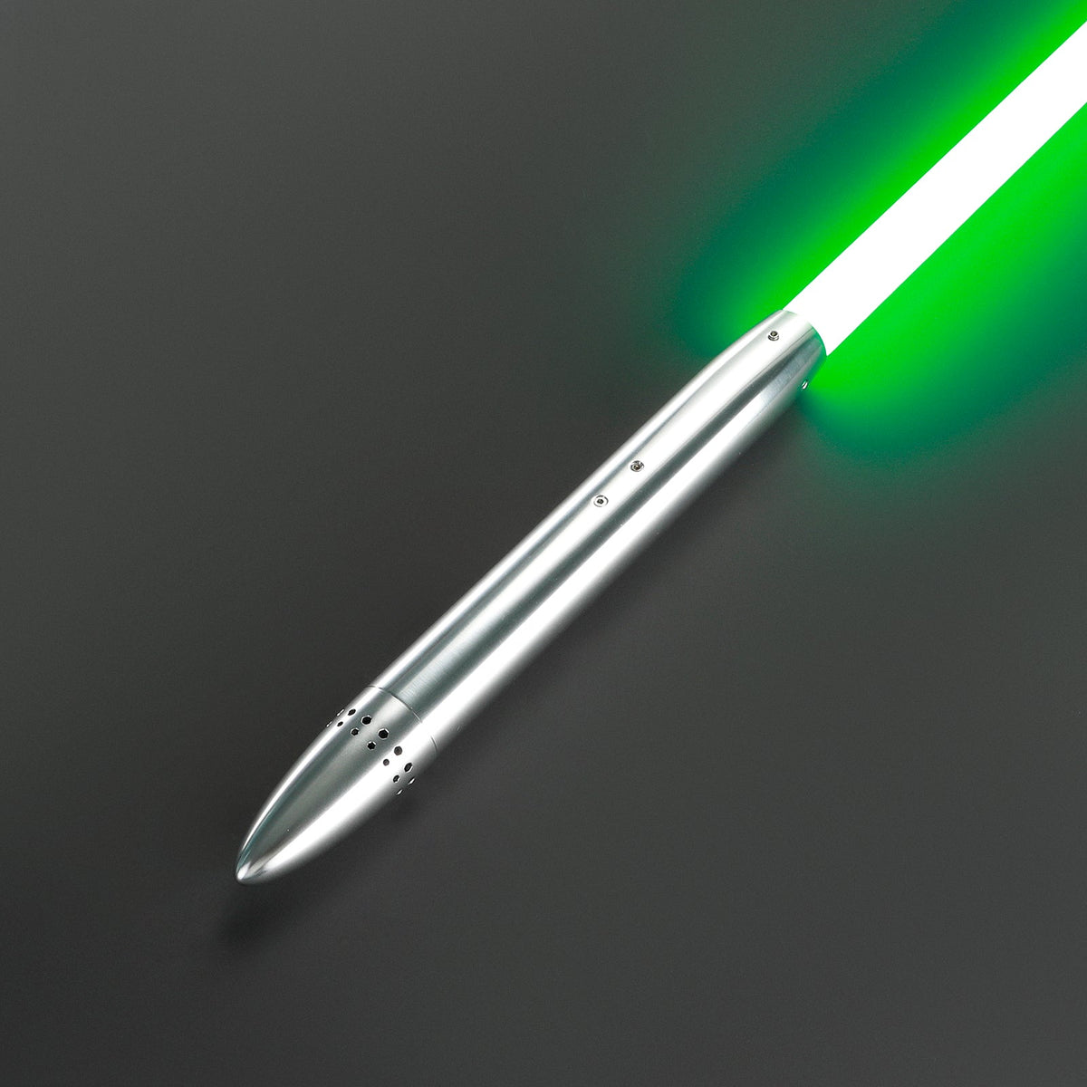 Rapierificsaber Lightsaber Flow Bullet Design Light Saber 7/8 Inch Metal Hilt 30.6CM