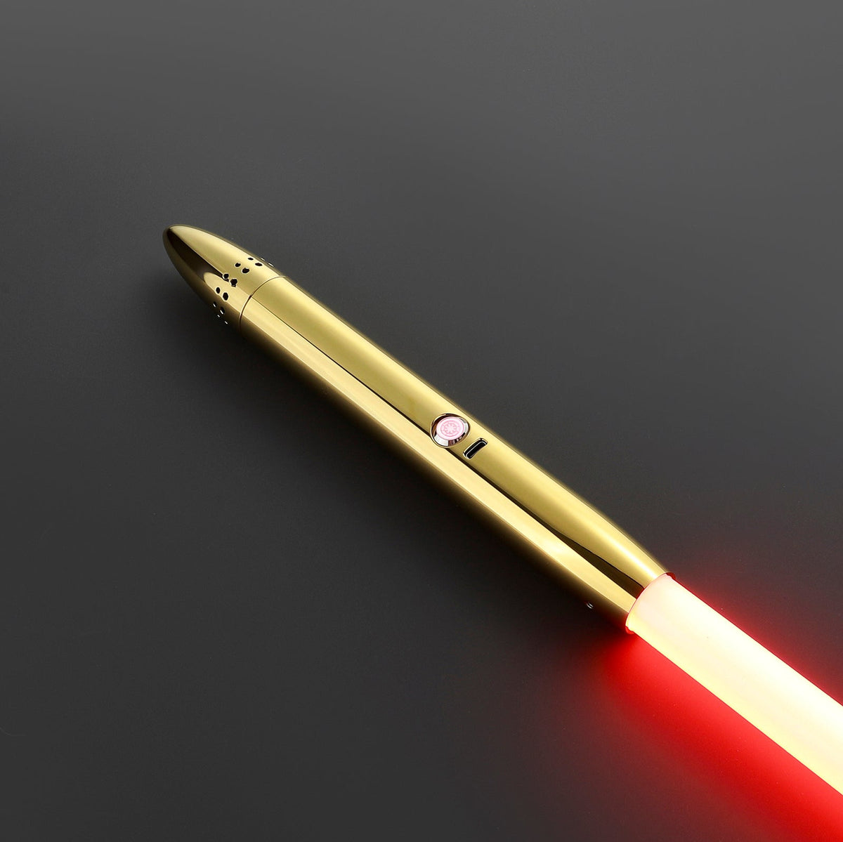 Rapierificsaber Lightsaber Flow Bullet Design Light Saber 7/8 Inch Metal Hilt 30.6CM