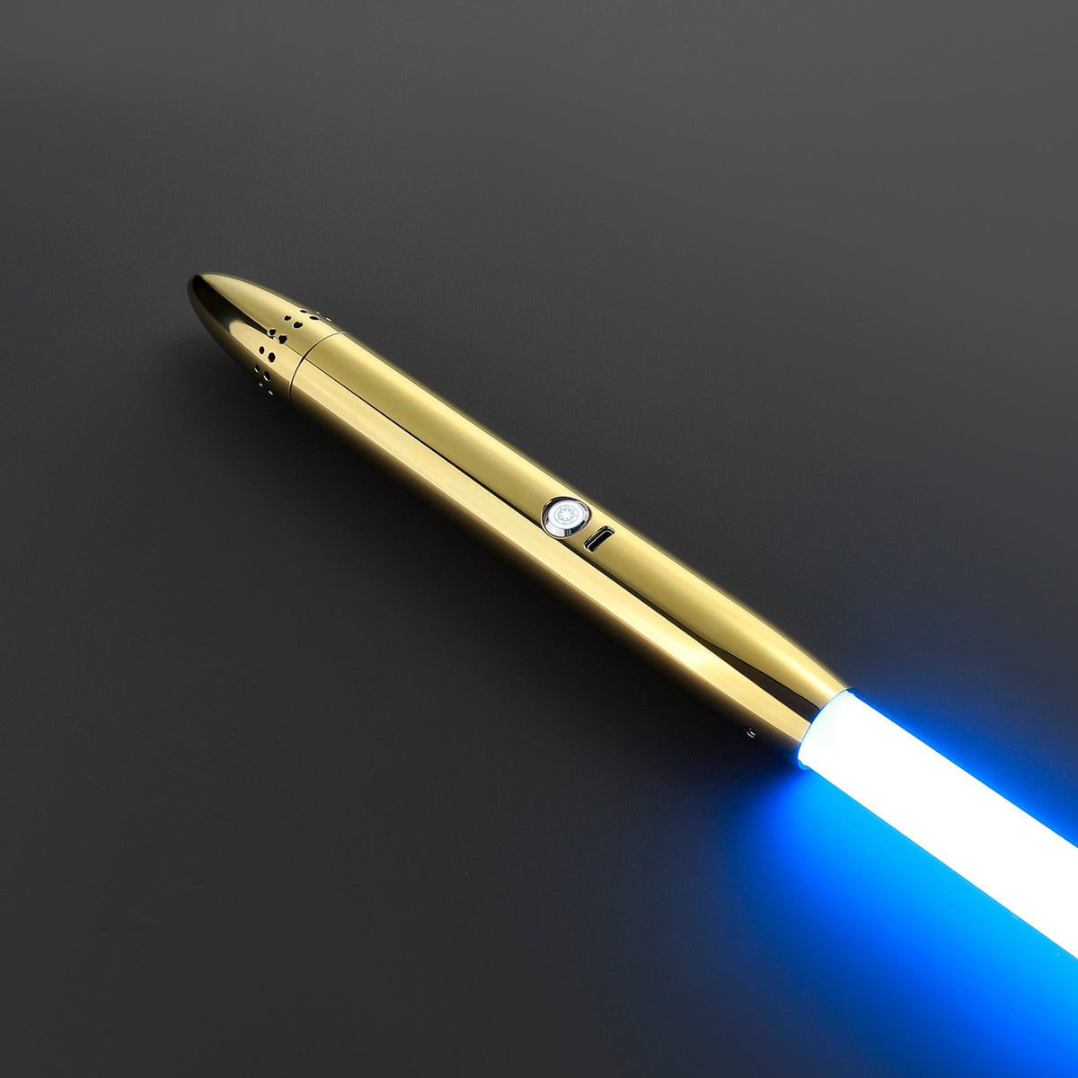 Rapierificsaber Lightsaber Flow Bullet Design Light Saber 7/8 Inch Metal Hilt 30.6CM
