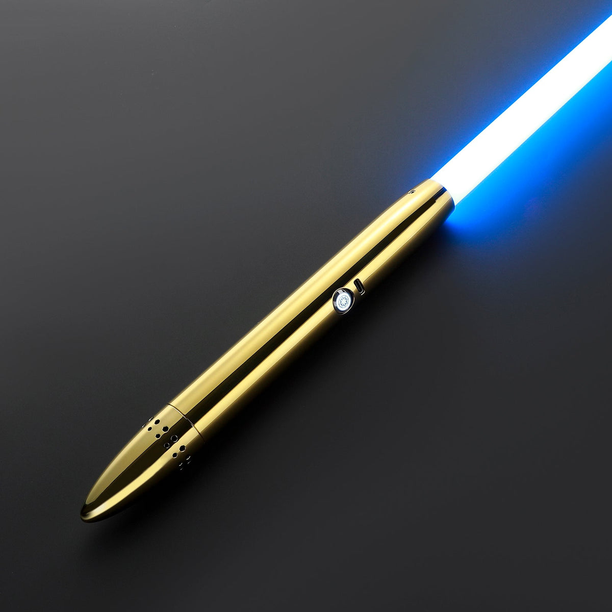 Rapierificsaber Lightsaber Flow Bullet Design Light Saber 7/8 Inch Metal Hilt 30.6CM