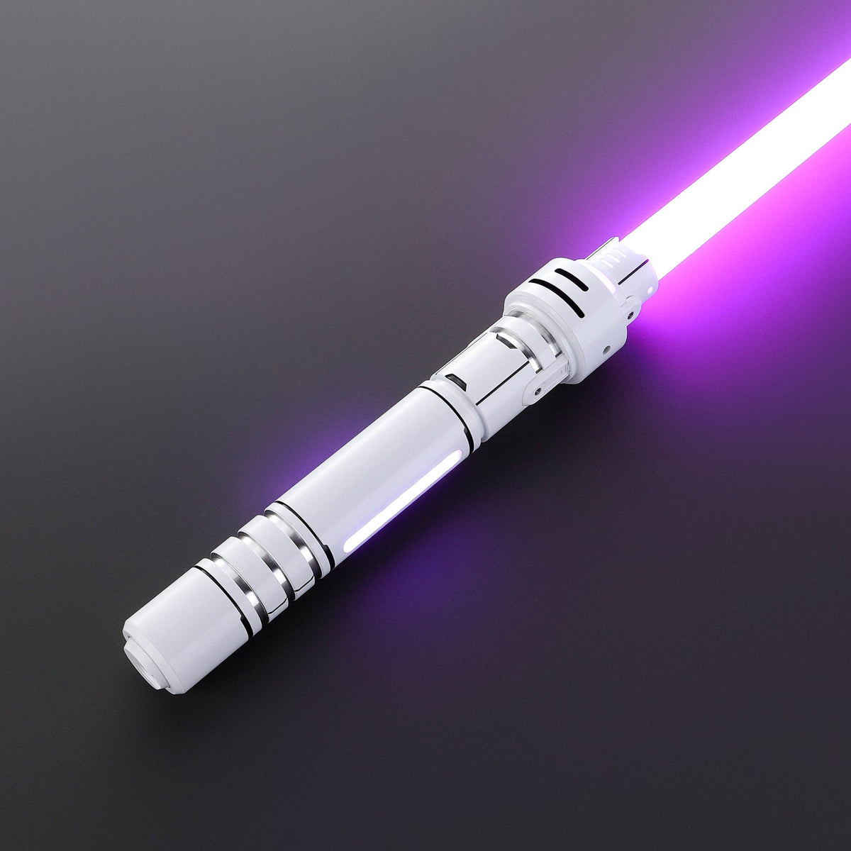 Rapierificsaber Lightsaber Gundam Beam Light Saber Inspired Pogo Core White Hilt 29.1CM