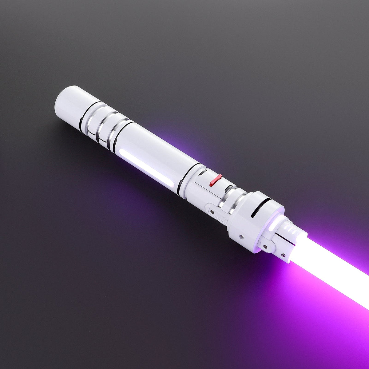 Rapierificsaber Lightsaber Gundam Beam Light Saber Inspired Pogo Core White Hilt 29.1CM