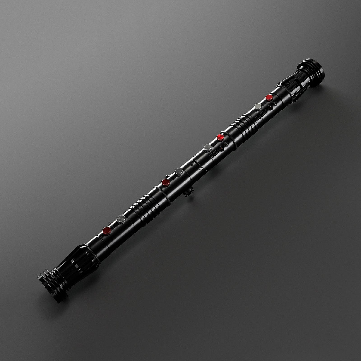 Rapierificsaber Lightsaber Maul DM Saber Double Bladed Red Lightsaber Two Hilts Two Blades Hilt 57.5CM