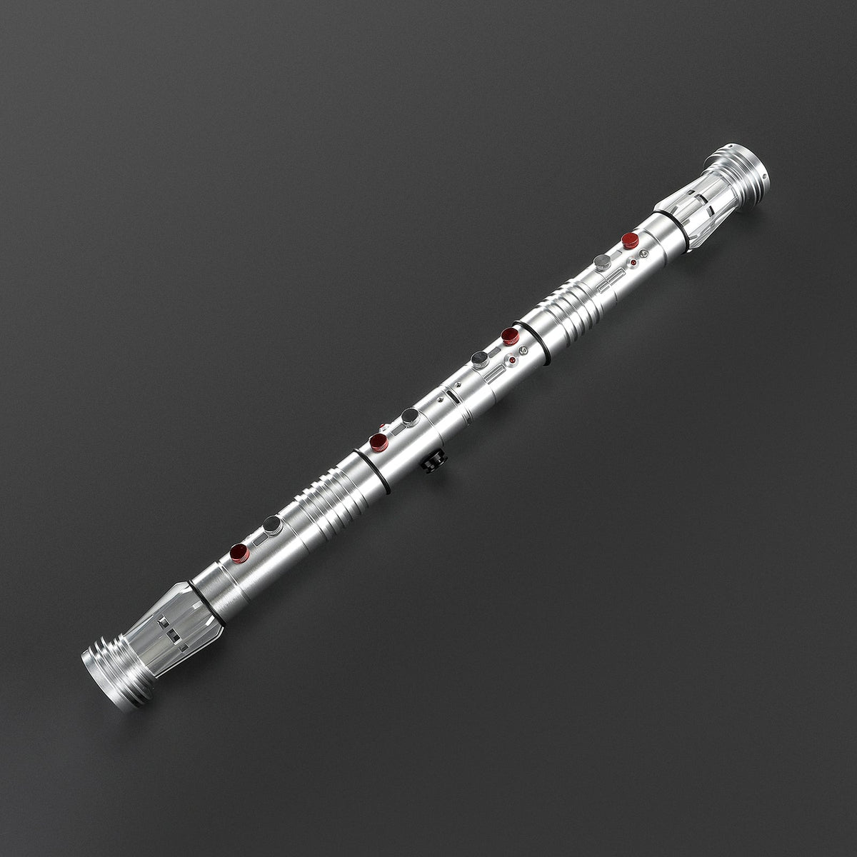Rapierificsaber Lightsaber Maul DM Saber Double Bladed Red Lightsaber Two Hilts Two Blades Hilt 57.5CM