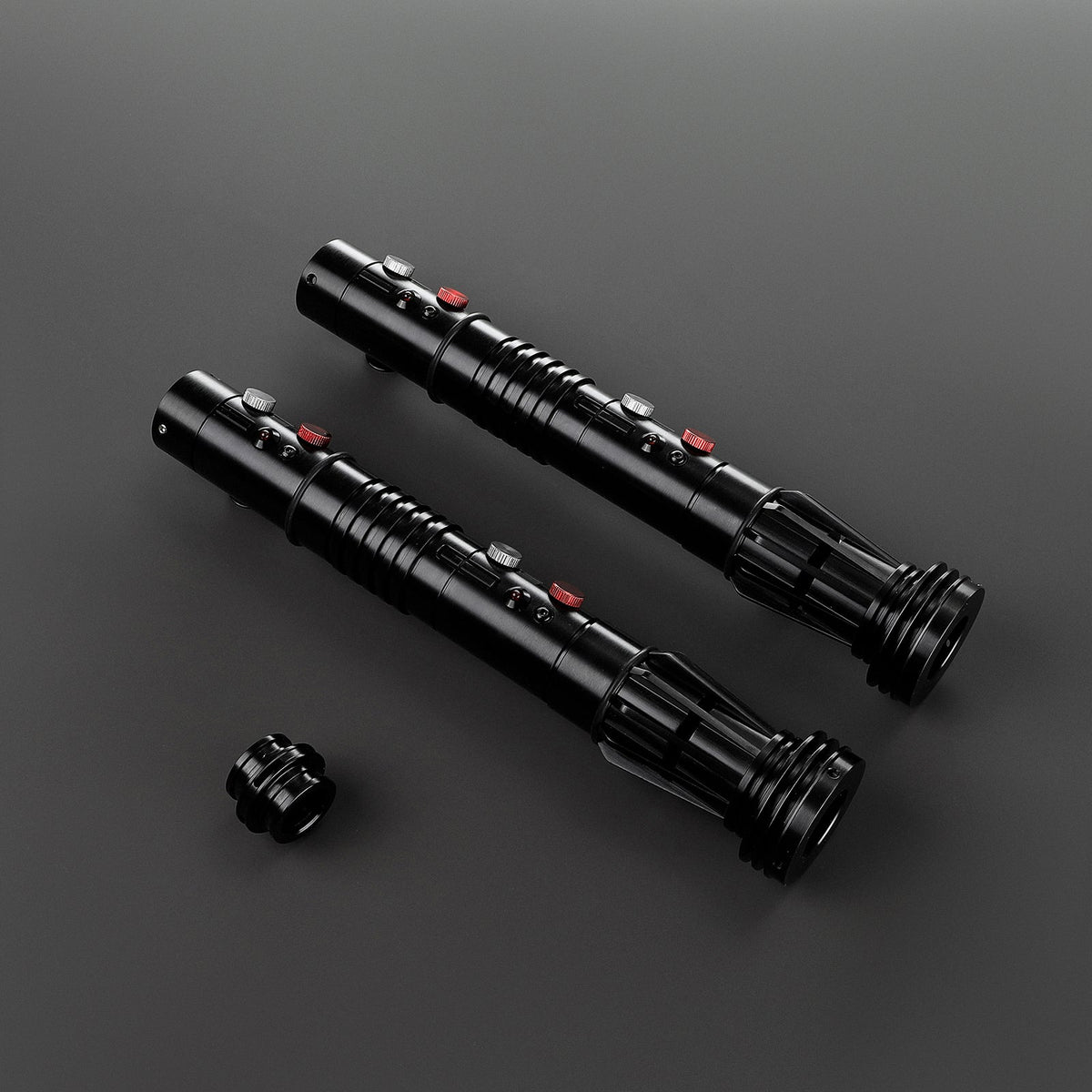 Rapierificsaber Lightsaber Maul DM Saber Double Bladed Red Lightsaber Two Hilts Two Blades Hilt 57.5CM