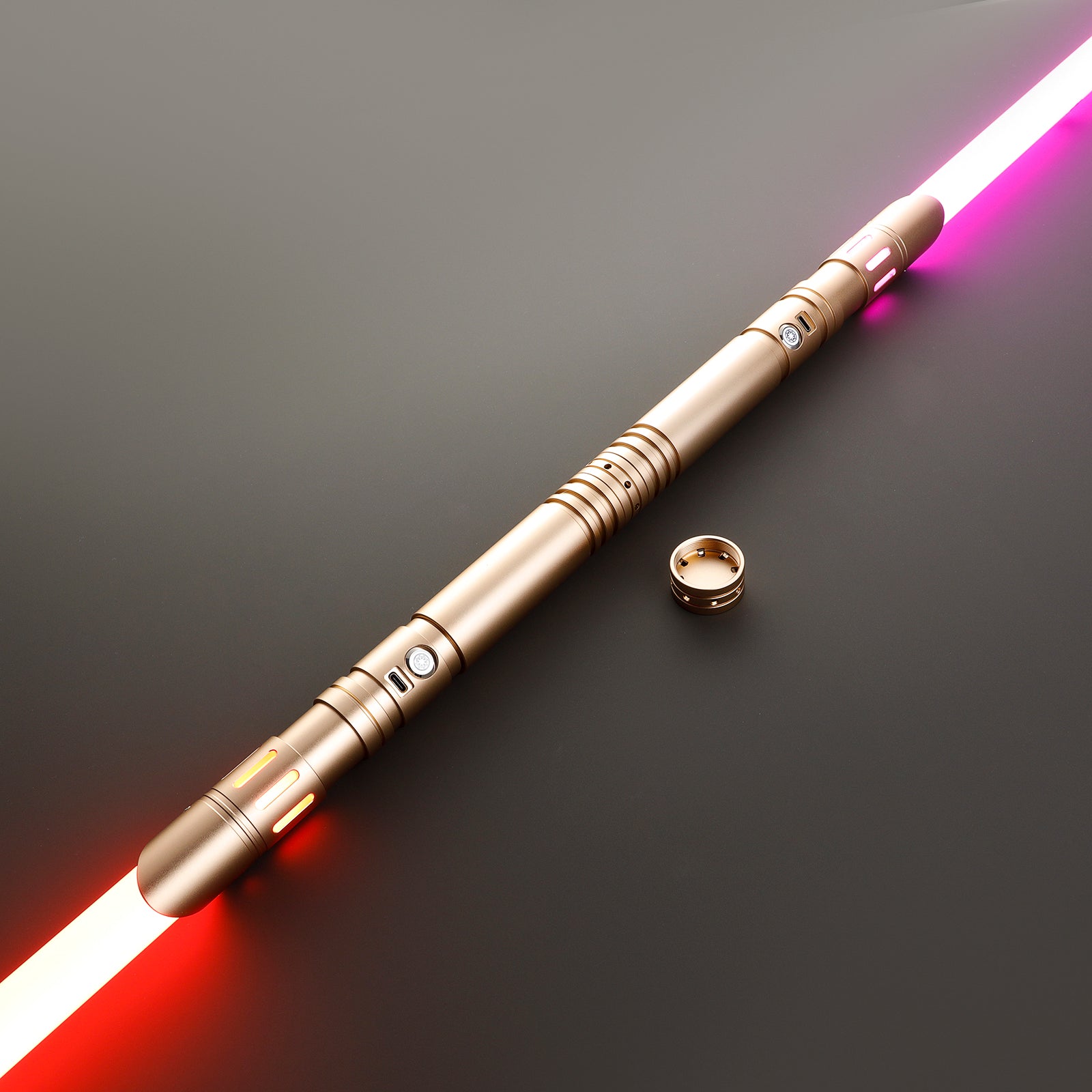 Rapierificsaber Double Bladed Light Saber XRGB 3.0 XENO 3.0 Proffie2.2