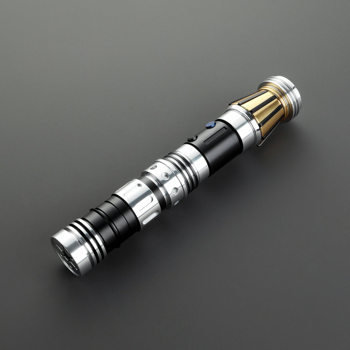 Rapierificsaber Lightsaber Padawan Saber XRGB3.0 XENO3.0 Proffie2.2 Short Light Saber 7/8 Inch Blade Metal Hilt 23.8CM