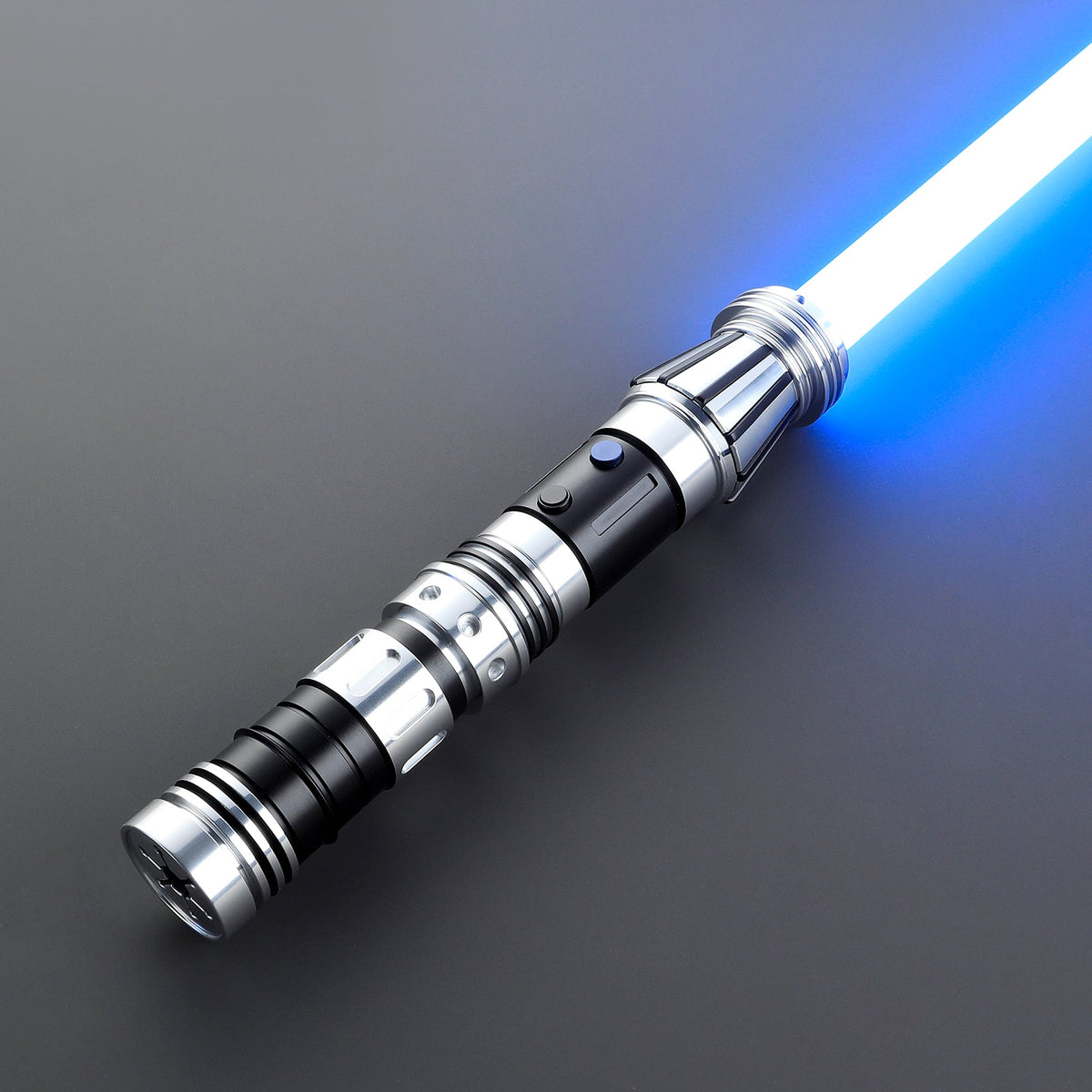 Rapierificsaber Lightsaber Padawan Saber XRGB3.0 XENO3.0 Proffie2.2 Short Light Saber 7/8 Inch Blade Metal Hilt 23.8CM