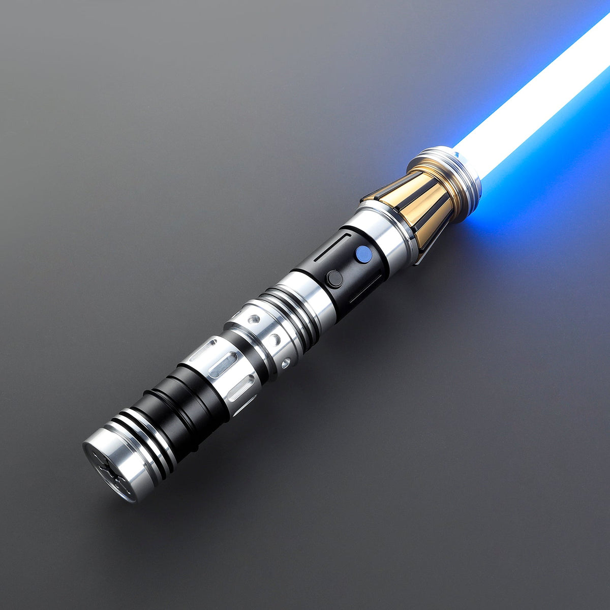 Rapierificsaber Lightsaber Padawan Saber XRGB3.0 XENO3.0 Proffie2.2 Short Light Saber 7/8 Inch Blade Metal Hilt 23.8CM