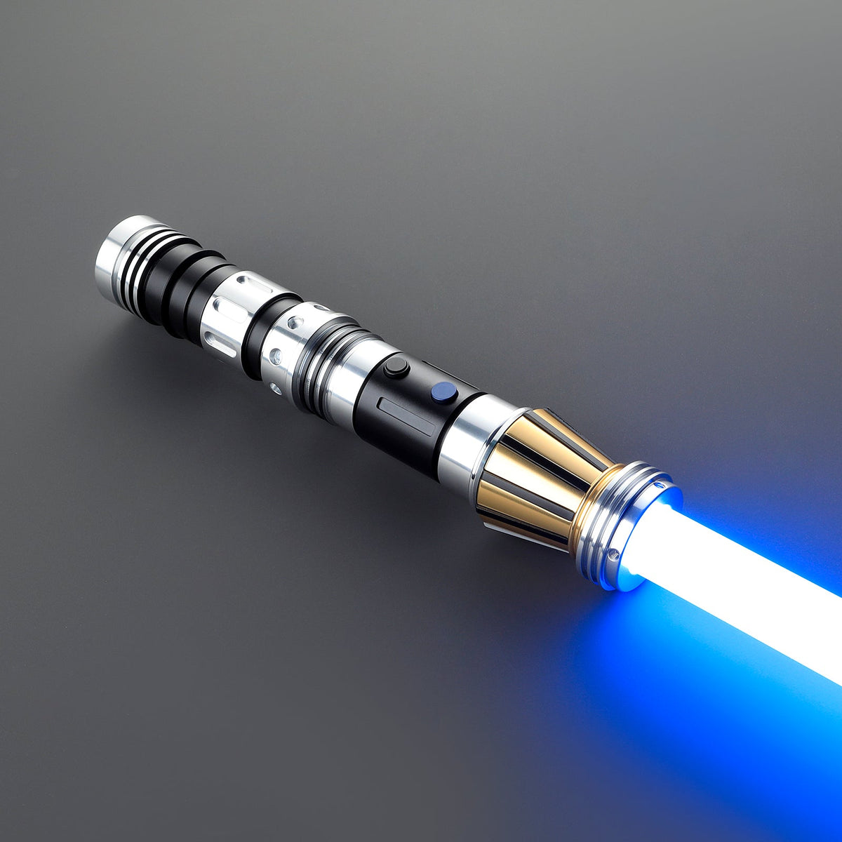 Rapierificsaber Lightsaber Padawan Saber XRGB3.0 XENO3.0 Proffie2.2 Short Light Saber 7/8 Inch Blade Metal Hilt 23.8CM