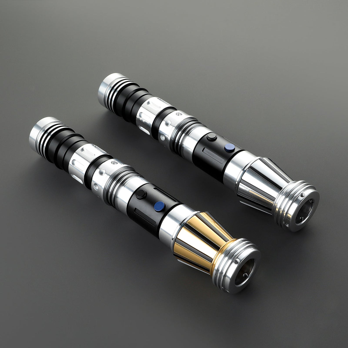 Rapierificsaber Lightsaber Padawan Saber XRGB3.0 XENO3.0 Proffie2.2 Short Light Saber 7/8 Inch Blade Metal Hilt 23.8CM