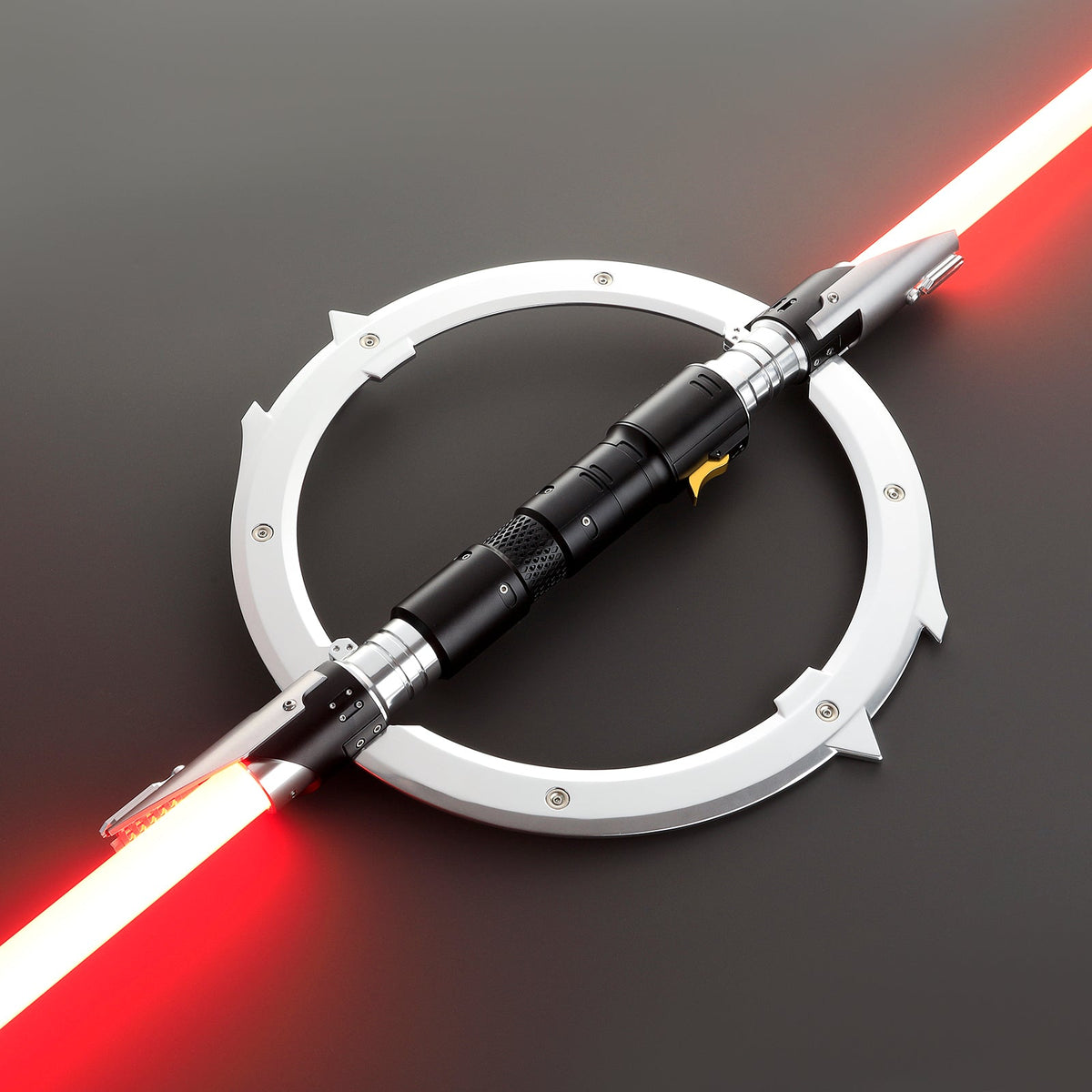 Rapierificsaber Lightsaber Marrok Double Bladed XENO3.0 Light Saber 34 Sound Fonts Metal Hilt 52.5CM