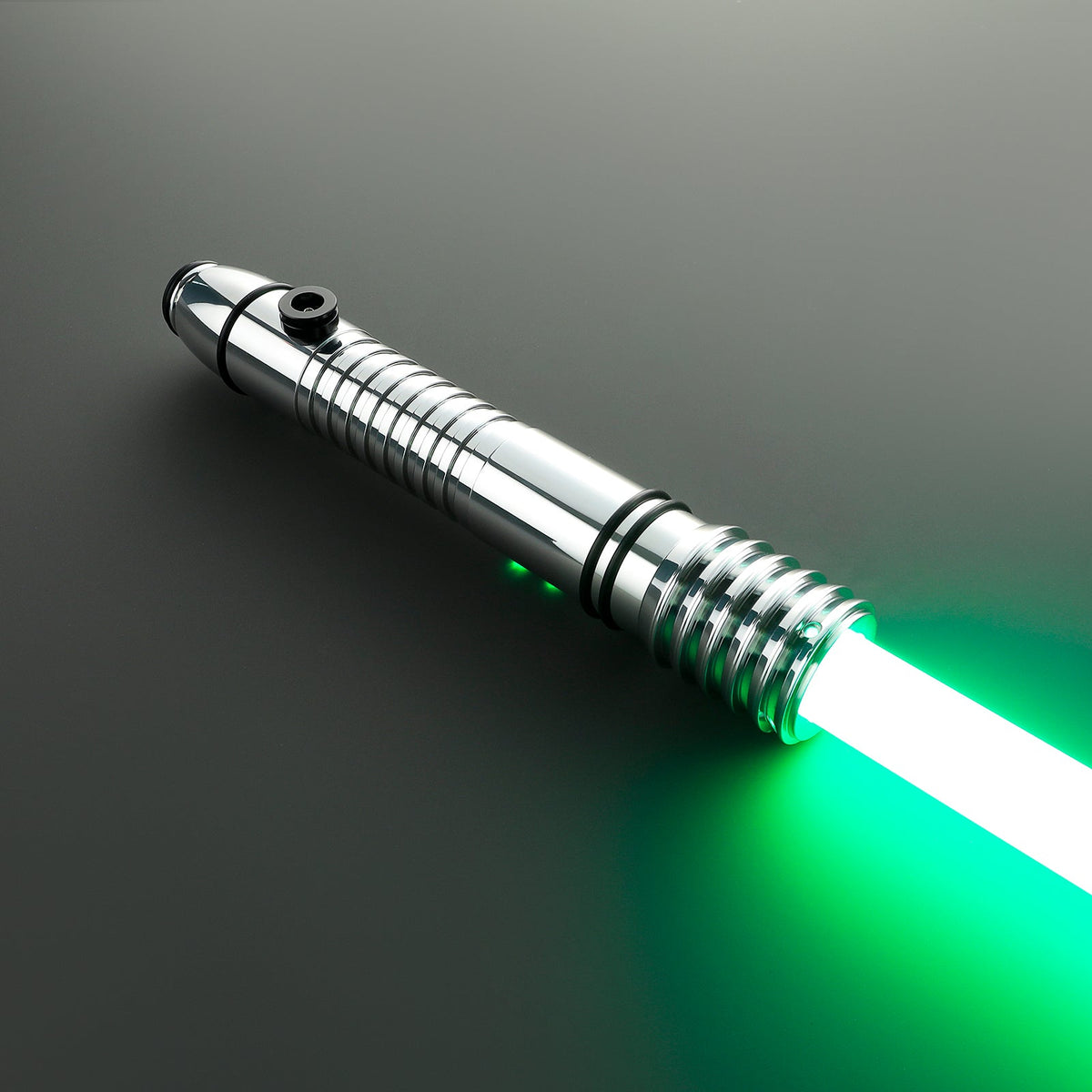RapierificsaberLightsaber Kit Fisto Light Saber Proffie2.2 Green Bladed Pogo Core Short Metal Hilt 26.8CM