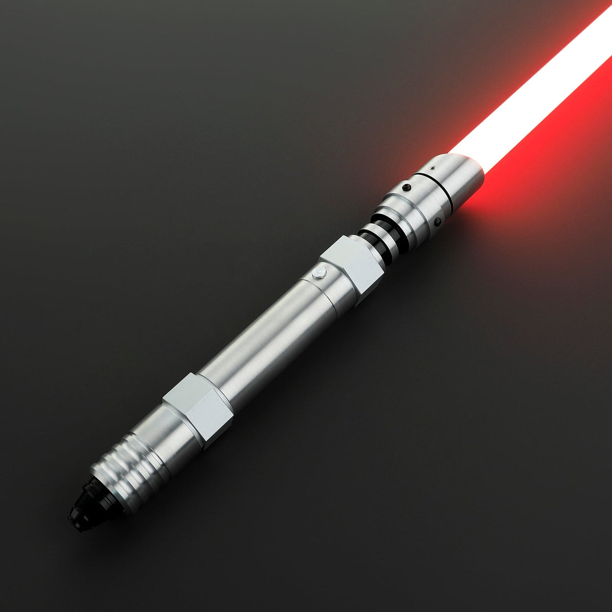 Rapierificsaber Lightsaber Custom Pogo Core XRGB3.0 XENO3.0 Silver Saber Hilt 31.2CM