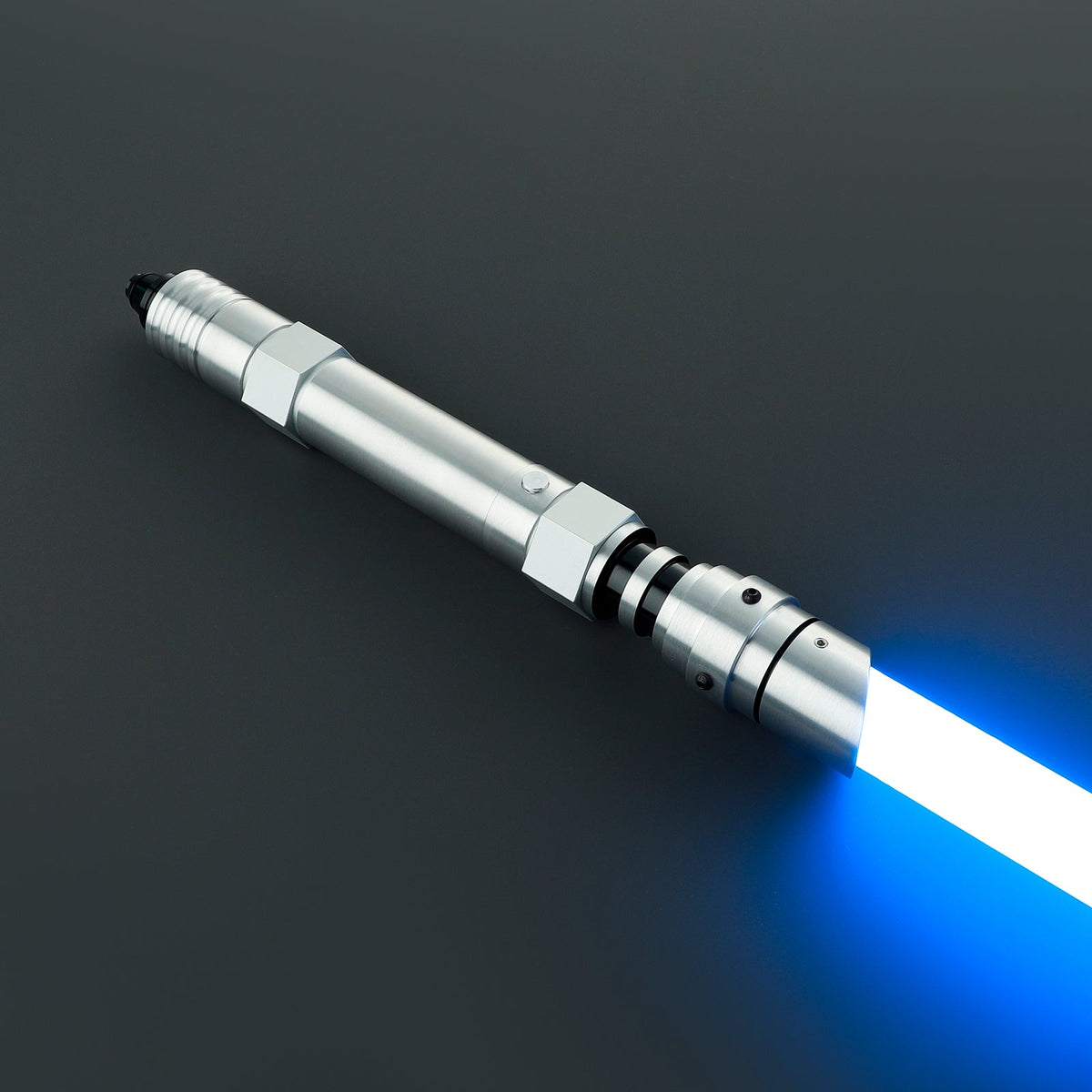 Rapierificsaber Lightsaber Custom Pogo Core XRGB3.0 XENO3.0 Silver Saber Hilt 31.2CM