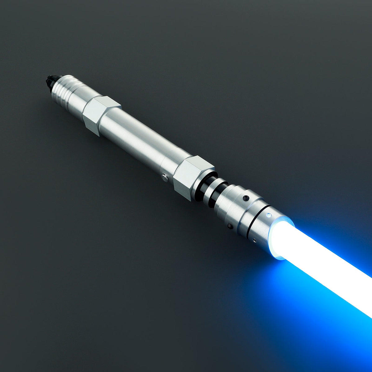 Rapierificsaber Lightsaber Custom Pogo Core XRGB3.0 XENO3.0 Silver Saber Hilt 31.2CM